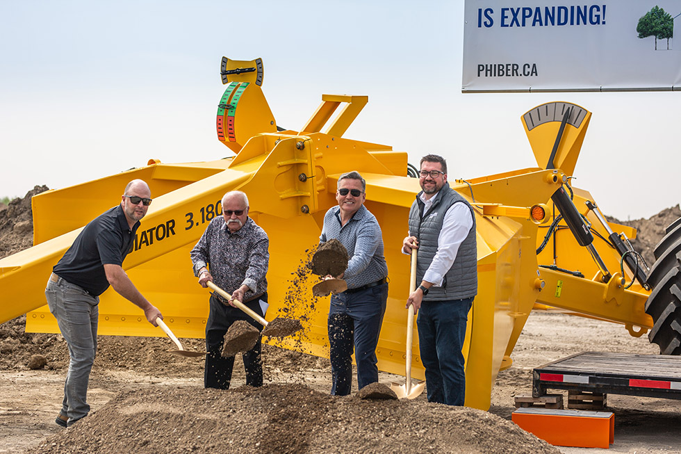 Phiber Sod-Turning Ceremony